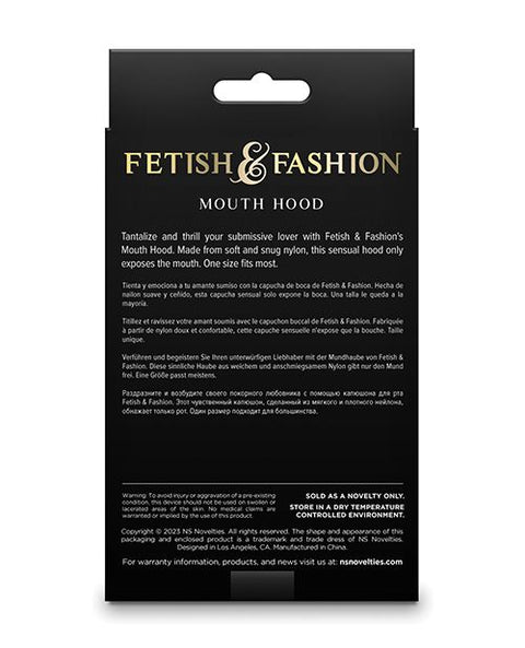 Fetish & Fashion Mouth Hood Fetish