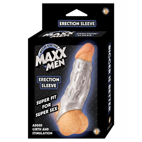 Maxx Men Erection Sleeve - Clear