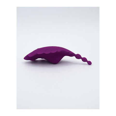 Natalie's Toy Box Shell Yeah! Remote Controlled Wearable Panty Vibrator - Purple Vibrators