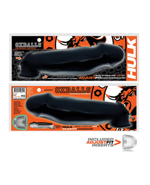 Oxballs Hulk Cocksheath - Black Penis Enhancement
