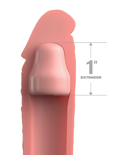Fantasy X-tensions Elite 7" Sleeve w/1" Plug - Light Penis Enhancement