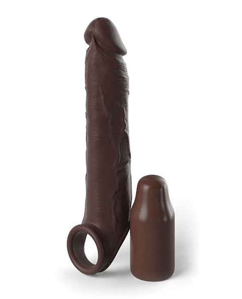 Fantasy X-tensions Elite 7" Extension w/Strap - Brown Penis Enhancement