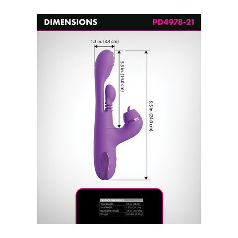 Fantasy for Her IntiMotion Pulse Pro - Purple Vibrators