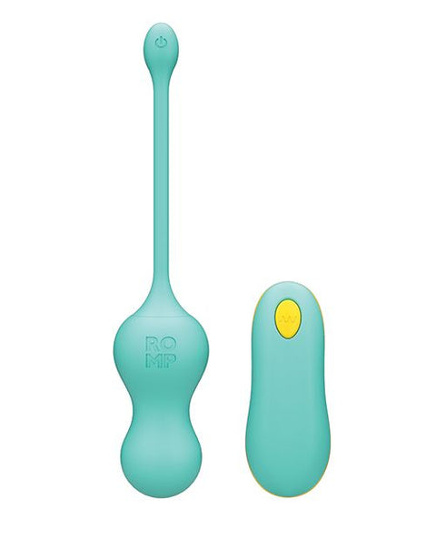 ROMP Cello Remote Control G-Spot Vibrating Egg - Blue Vibrators