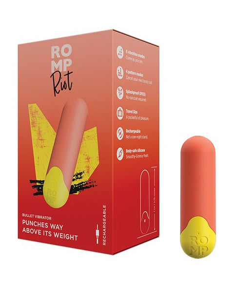 ROMP Riot Bullet Vibrator - Orange