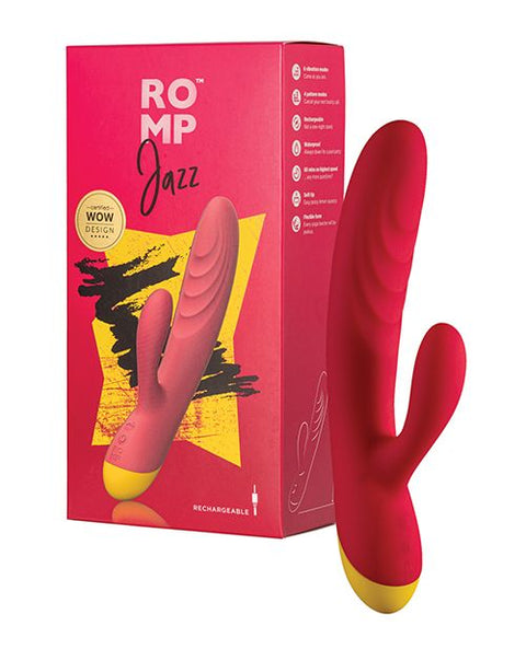 ROMP Jazz Rabbit Vibrator - Berry Vibrators