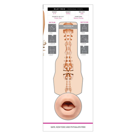 Fleshlight Girls Riley Reid Insomnia Dolls & Masturbators