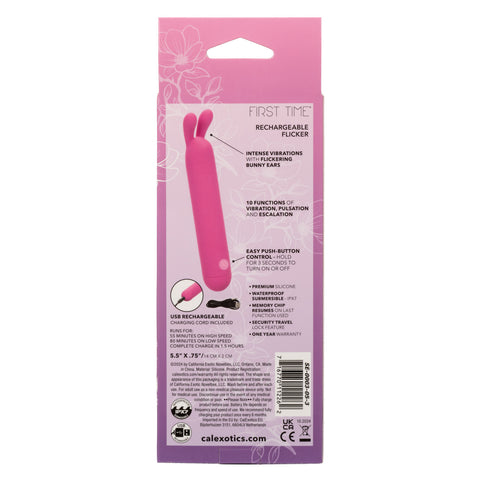 First Time® Rechargeable Flicker Vibrators