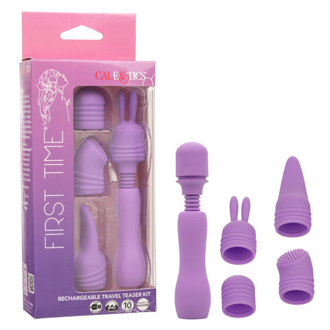 First Time® Rechargeable Travel Teaser Kit Vibrators