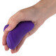 Envy Handheld Rolling Ball Silicone Rechargeable Massager - Purple Vibrators