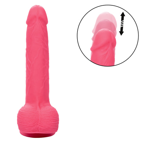 Rechargeable Rumbling & Thrusting Silicone Studs