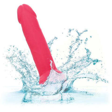 Neon Silicone Studs Dildo 6in