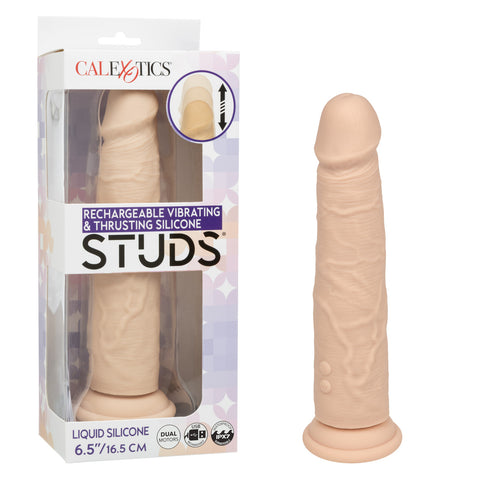 Rechargeable Vibrating & Thrusting Silicone Studs®