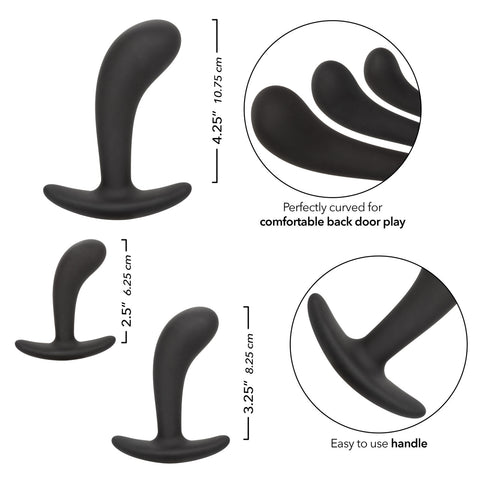 Silicone Prostate Kit - Black