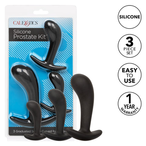 Silicone Prostate Kit - Black