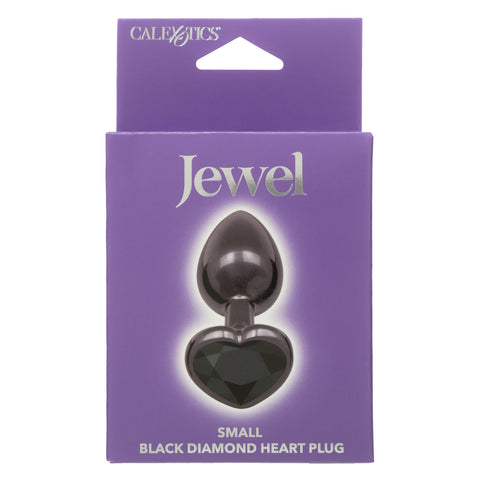 Jewel Amethyst Heart Plug Anal Products