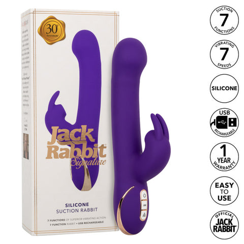 Jack Rabbit® Signature Silicone Suction Rabbit Vibrators