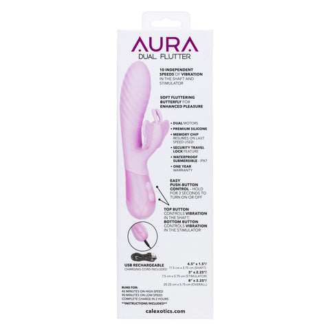 Aura Dual Flutter Vibrators