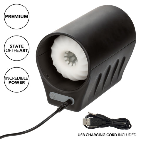 Optimum Power Thruster Rechargeable Stroker - Black