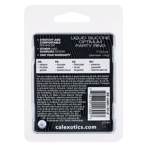 Alpha™ Liquid Silicone Optimum Party Ring Penis Enhancement