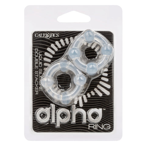 Alpha™ Liquid Silicone Double Stacker Penis Enhancement