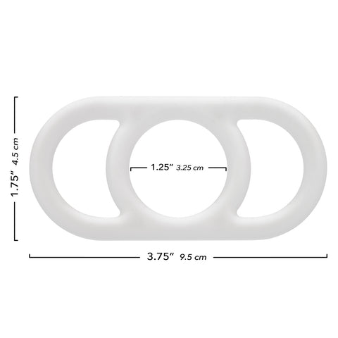 Alpha™ Liquid Silicone Commander Ring - Natural