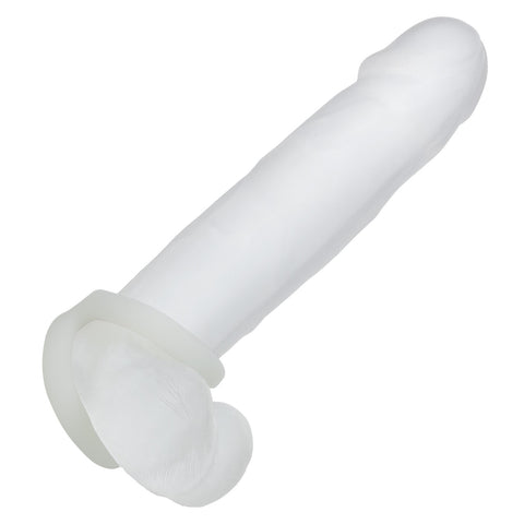 Alpha™ Liquid Silicone Snug Tugger Glow In The Dark Penis Enhancement