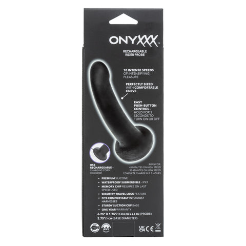 Onyxxx™ Rechargeable Rider Probe Dongs & Dildos