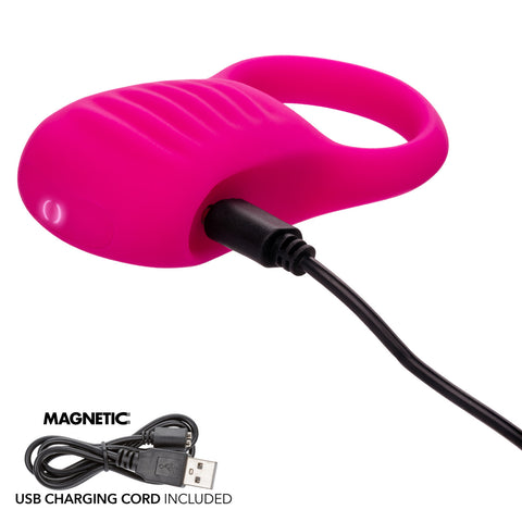 Basic Essentials® Rechargeable Ridge Rider Ring Penis Enhancement