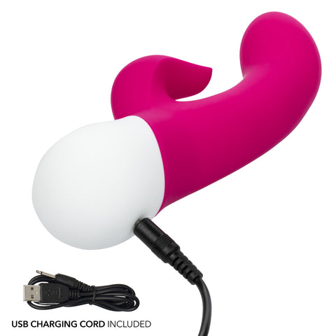 Basic Essentials® Rechargeable Dual Pleaser Vibrators