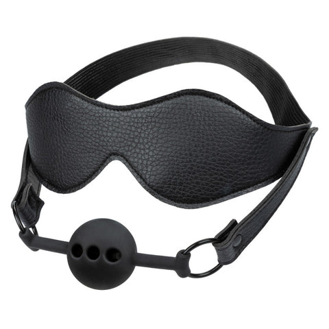 Nocturnal® Collection Eye Mask & Breathable Ball Gag Fetish