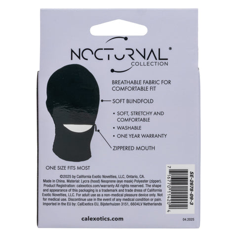 Nocturnal® Collection Fetish Hood Fetish