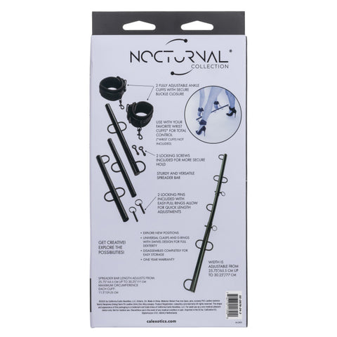 Nocturnal® Collection Spreader Bar with Cuffs Position Aids & Swings