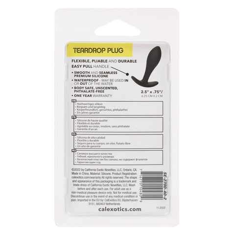 Boundless® Teardrop Plug Anal Products