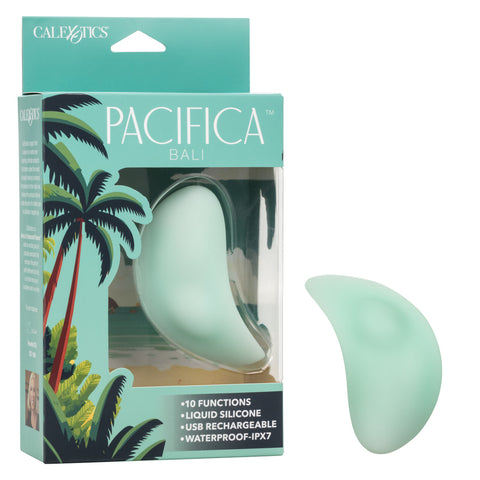 Pacifica Bali Rechargeable Silicone Vibrator - Green