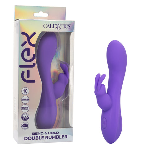 Flex Bend & Hold Double Rumbler Vibrators