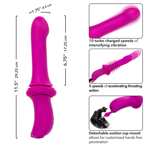 Overdrive Remote Control Sex Machine Smooth Thruster Vibrators
