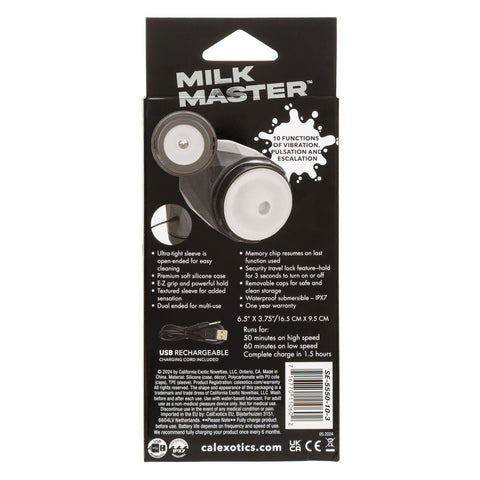 Milk Master™ Vibro Squeeze Stroker