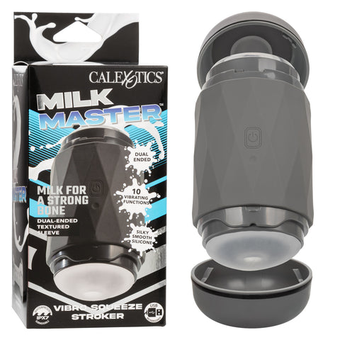 Milk Master™ Vibro Squeeze Stroker