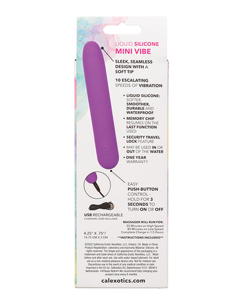 Bliss Liquid Silicone Mini Vibe Vibrators