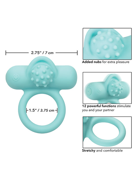 Silicone Rechargeable Nubby Lovers Delight Penis Enhancement