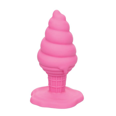 Naughty Bits Yum Bum Ice Cream Cone Butt Plug - Pink