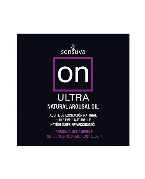 ON Ultra Arousal Oil for Her - Single Use Ampoule Packet