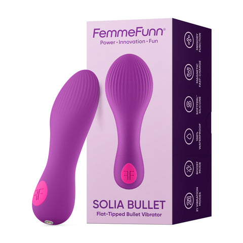 SOLIA BULLET Purple Vibrators