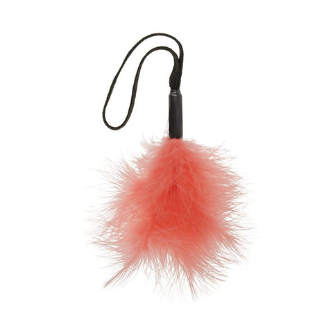 Sex & Mischief Peaches 'n CreaMe Wrist Feather Tickler Peach Floggers - Paddles - Ticklers