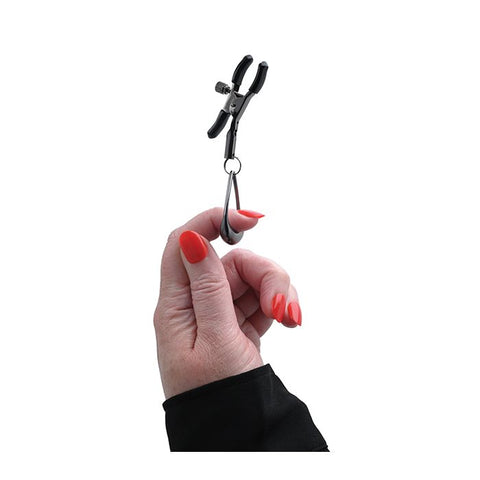 Sportsheets Velvet Noir Tuggable Nipple Clamps Fetish