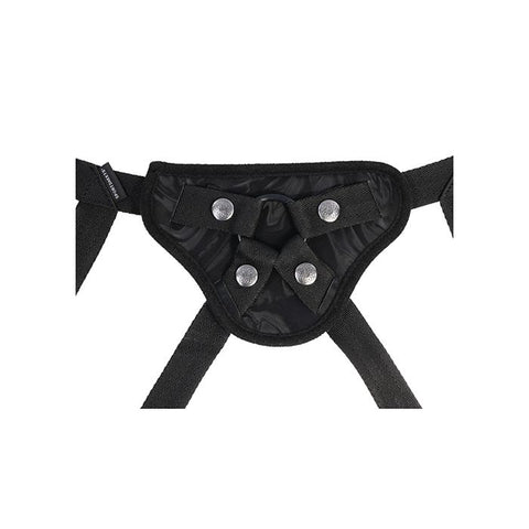 Sportsheets Velvet Noir Strap-On - Black Strap Ons
