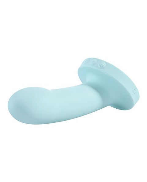 Sportsheets Myst 5" Vibrating Silicone Dildo - Blue