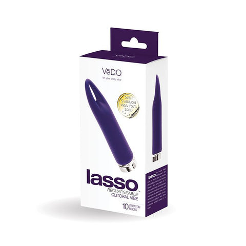 VeDO Lasso Rechargeable Bullet Vibe Purple Vibrators