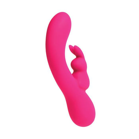 VeDO Kinky Bunny Plus Rechargeable Dual Vibe - Foxy Pink